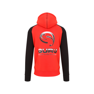 Guru Hoodie Red/Black - L